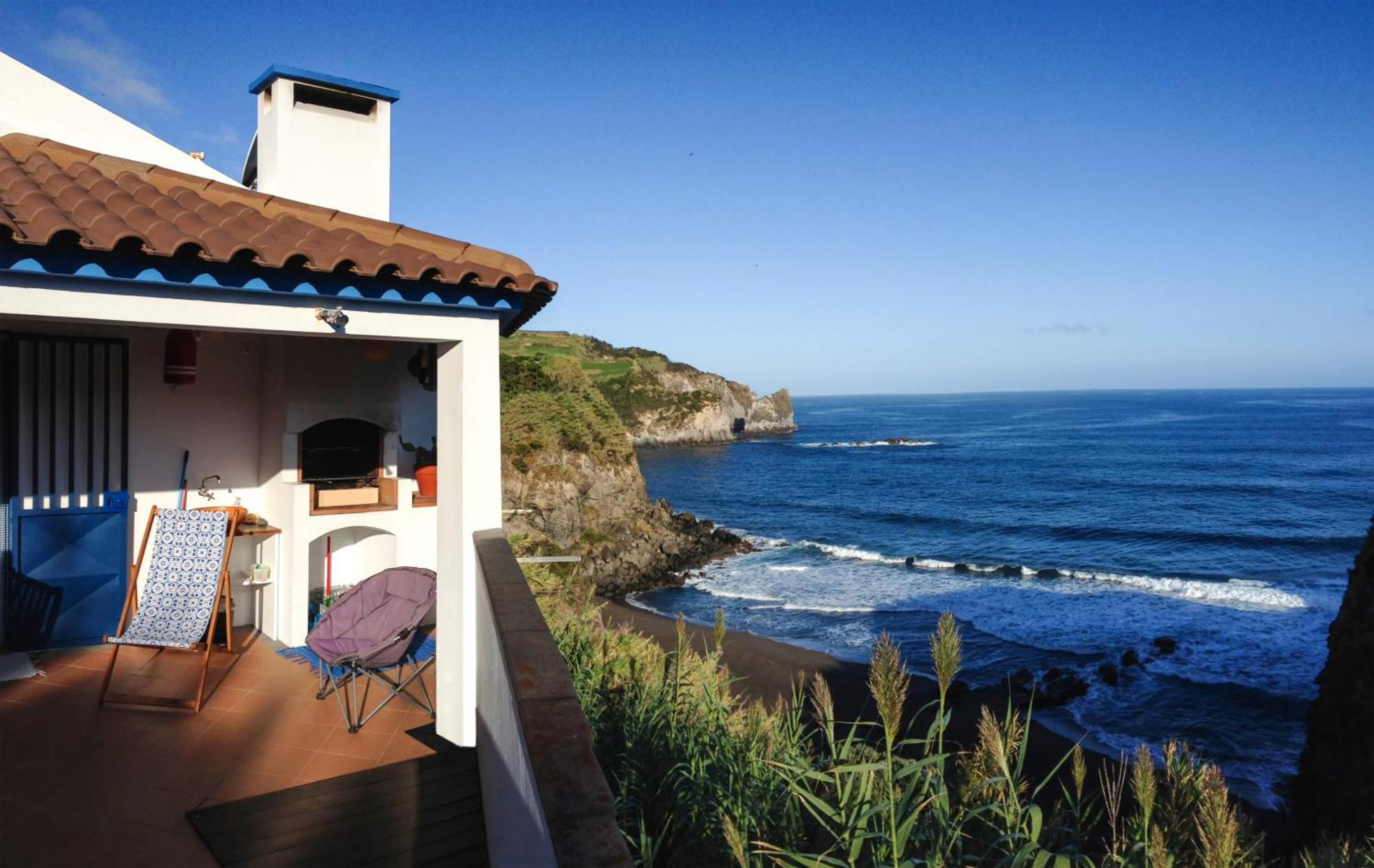 Sea House Villa Ribeira Seca do Porto Bagian luar foto