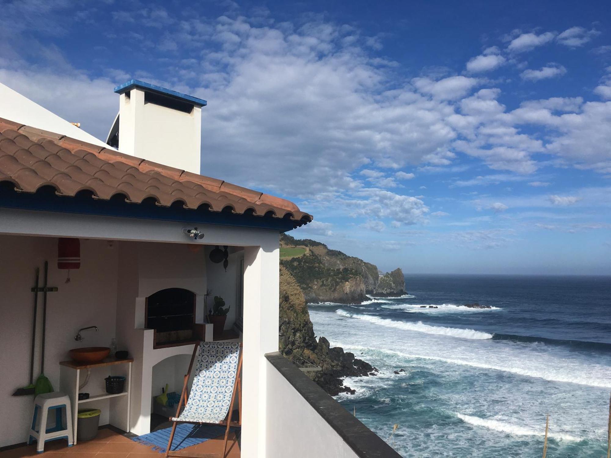Sea House Villa Ribeira Seca do Porto Bagian luar foto
